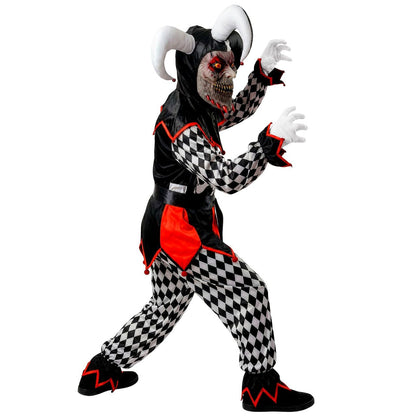 Disfraz de Bufón Siniestro infantil