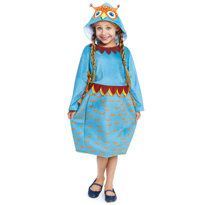Disfraz de Búho Vestido para niña