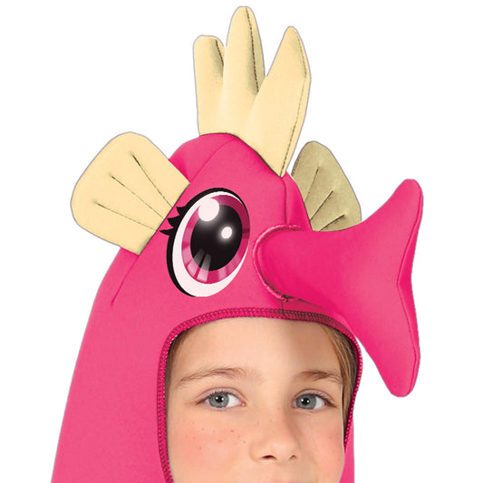 Disfraz de Caballito de Mar Rosa infantil