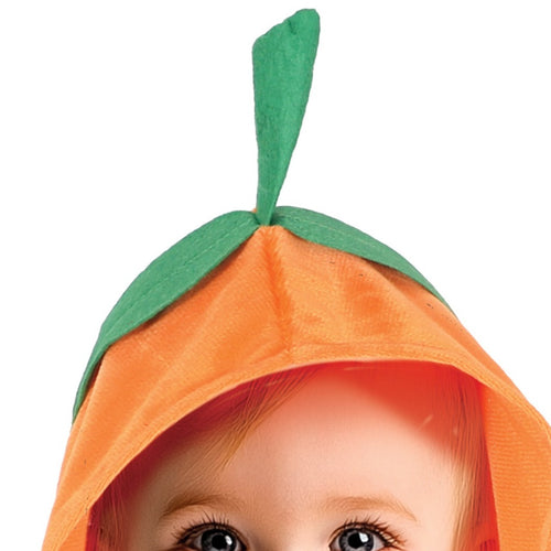 Disfraz De Calabaza Halloween Para Bebé – Mono Y Sombrero Con Estampado De Calabaza, Tallas 0-24 Meses, Mezcla De Algodón Cómoda