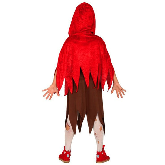 Disfraz de Caperucita Siniestra para niña