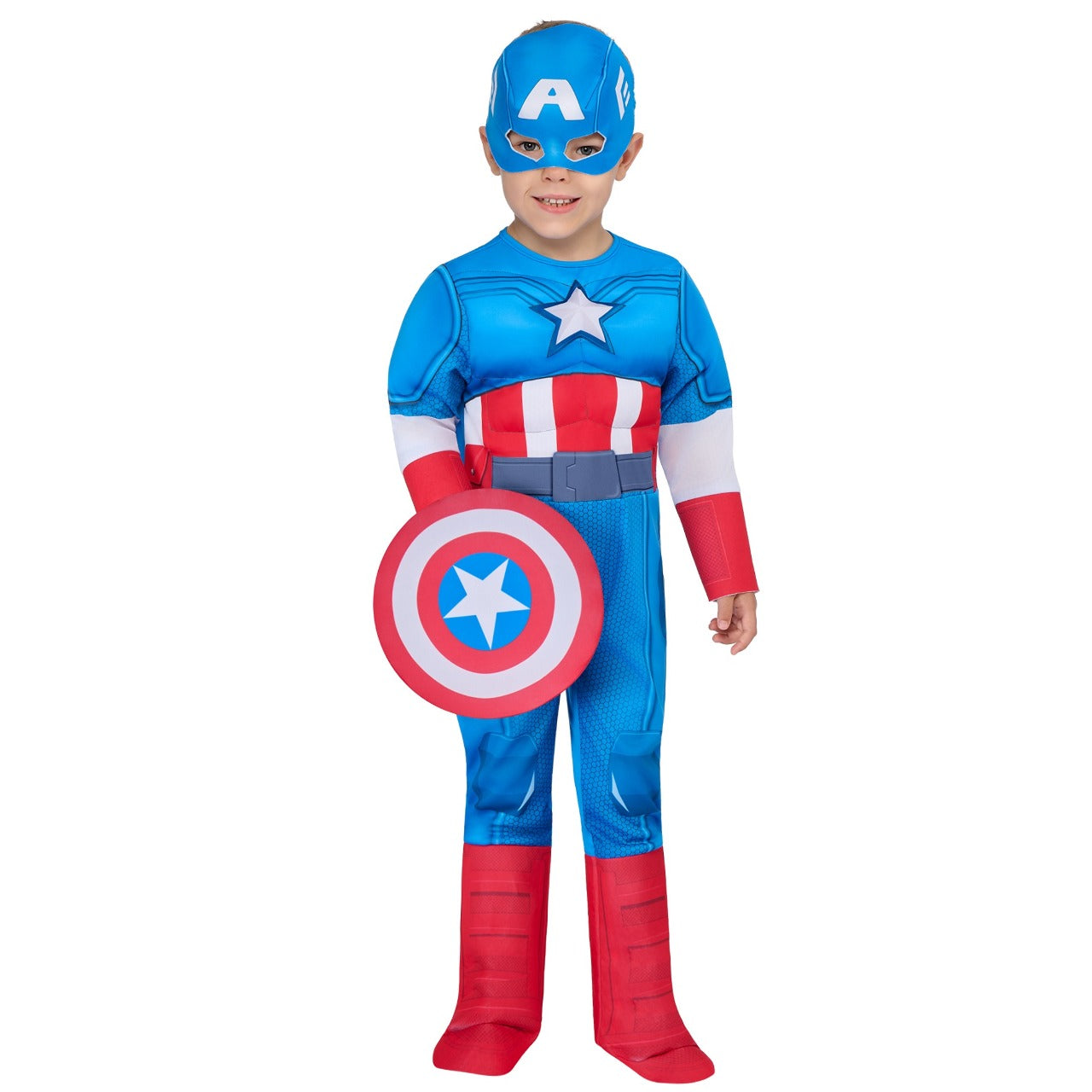 Disfraz de Capitán América™ SAF Deluxe infantil