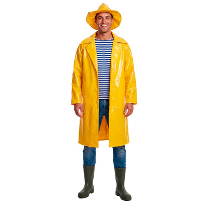 Disfraz de Capitán Pescador Amarillo para adulto