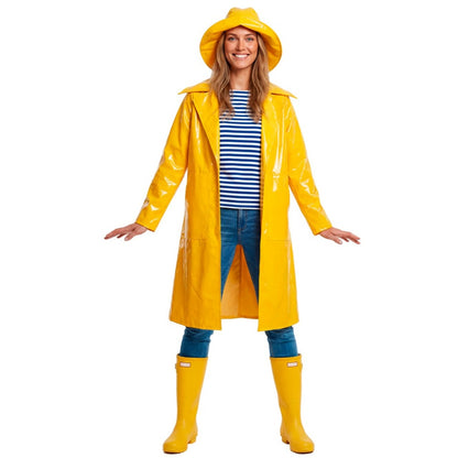 Disfraz de Capitán Pescador Amarillo para adulto