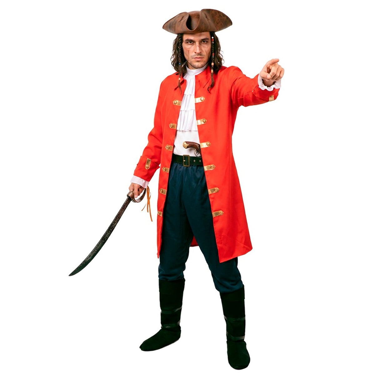 Disfraz de Capitán Pirata para adulto