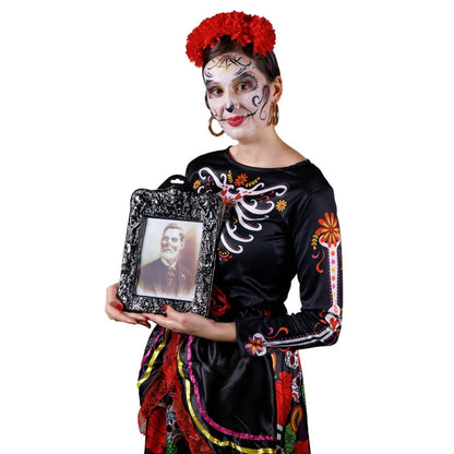 Disfraz de Catrina Flores para mujer