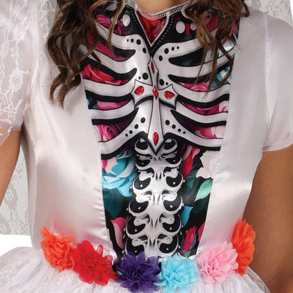 Disfraz de Catrina Novia Blanca para mujer