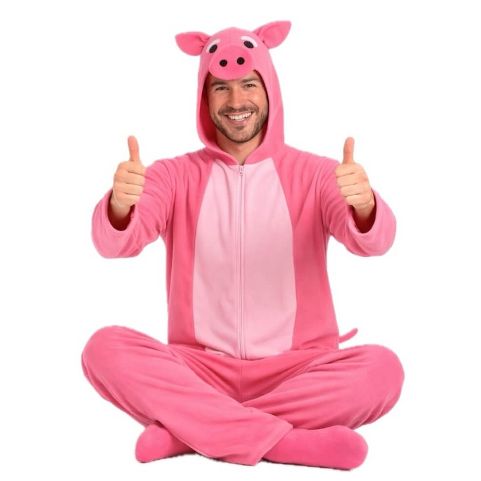 Disfraz de Cerdito para adulto