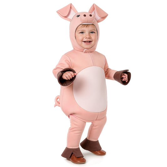 Disfraz de Cerdito Deluxe para bebé