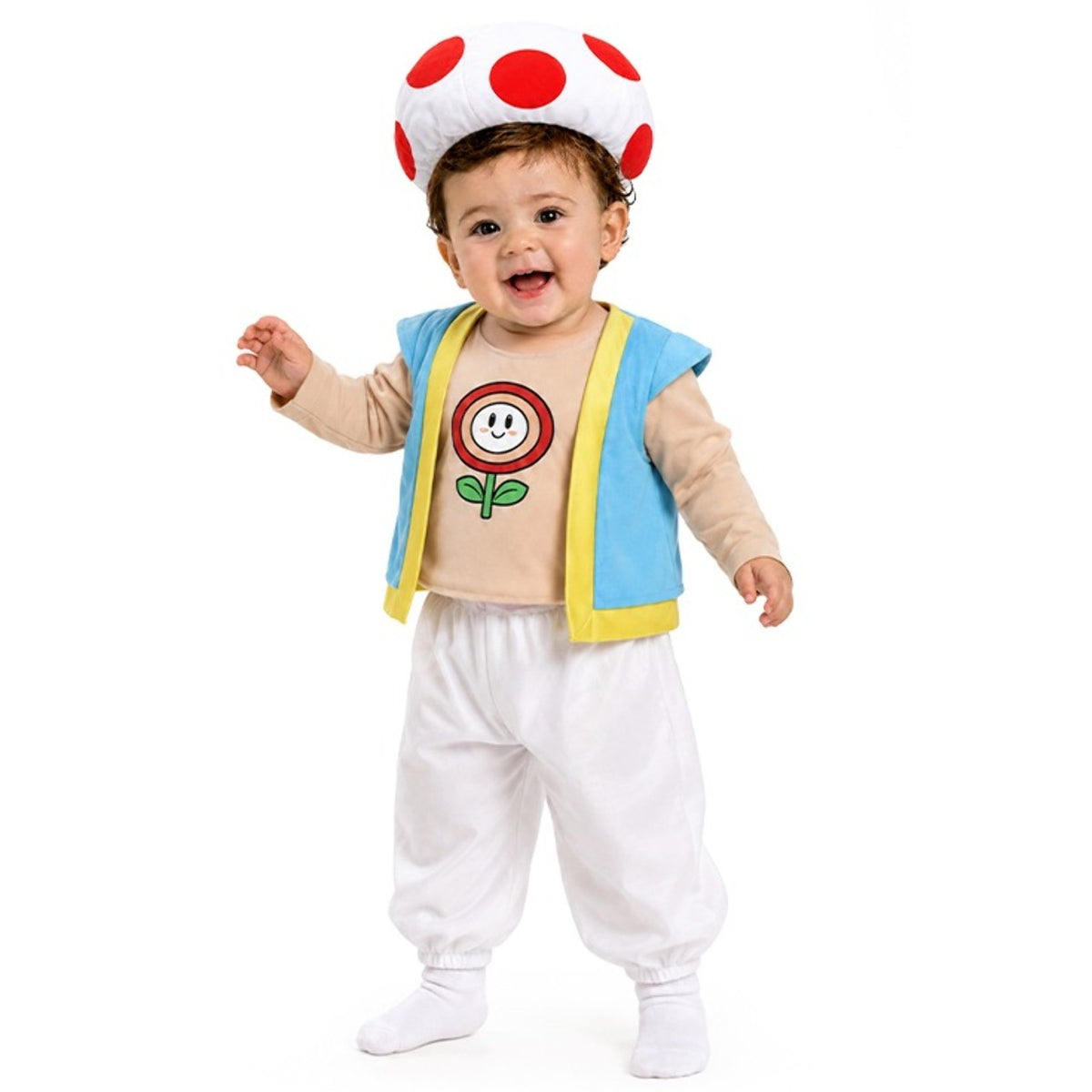 Disfraz de Champiñón Toad para bebé