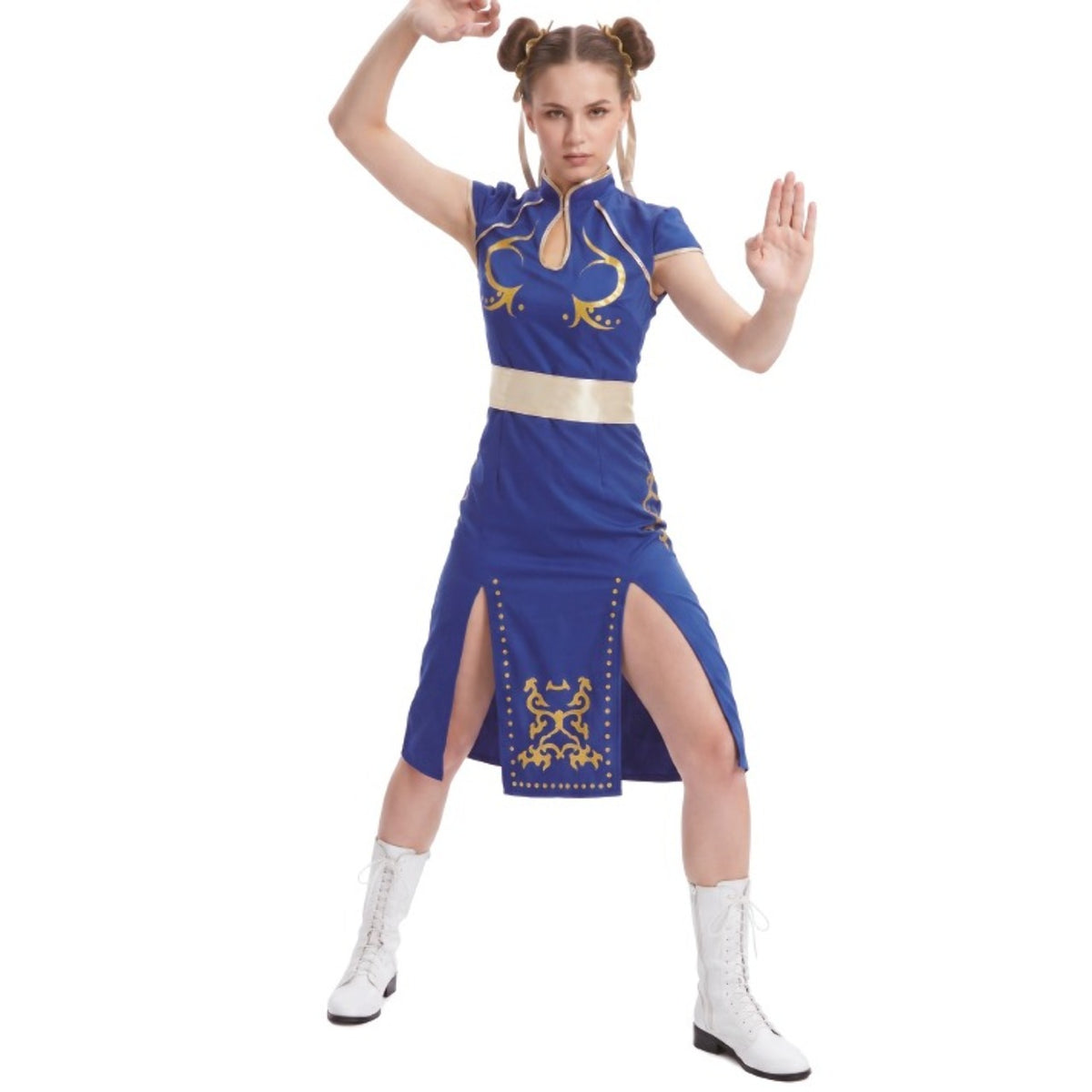 Disfraz de China Chun-Li Street Fighter para mujer