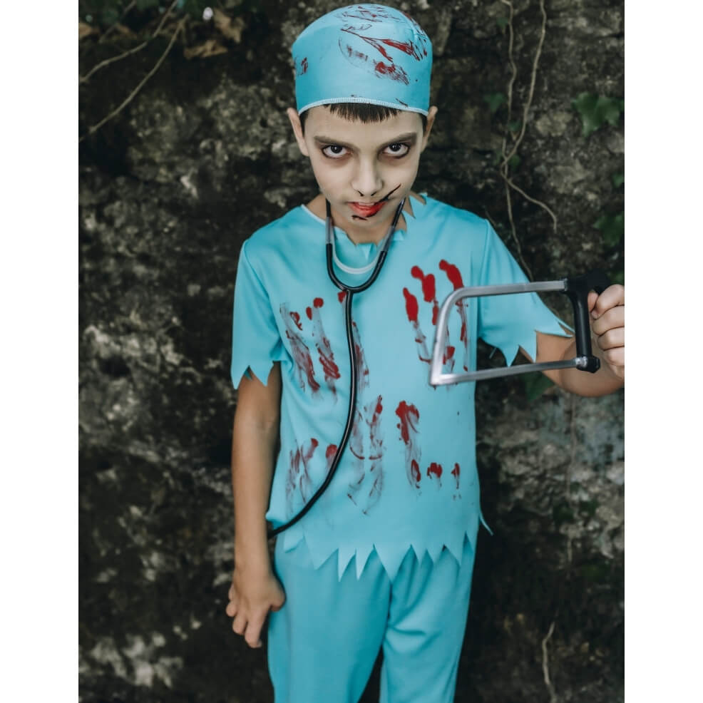 Disfraz de Cirujano Zombie para niño
