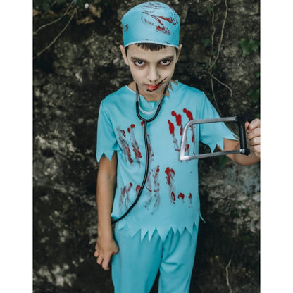Disfraz de Cirujano Zombie para niño