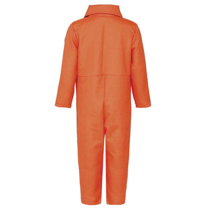 Disfraz de Convicto Americano Naranja para bebé