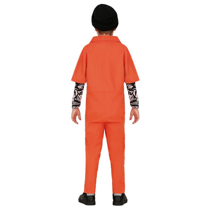 Disfraz de Convicto Americano Tatuado infantil