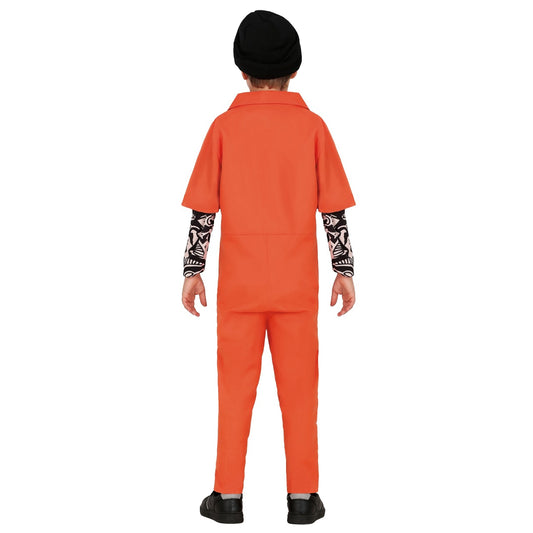 Disfraz de Convicto Americano Tatuado infantil