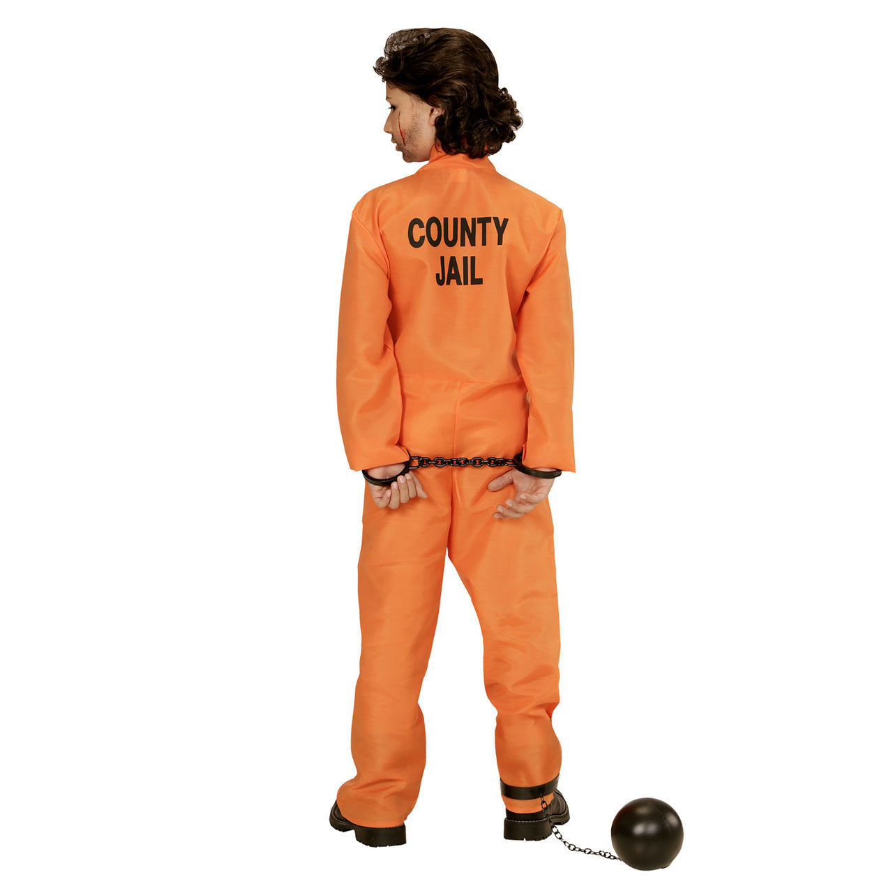 Disfraz de Convicto Naranja infantil