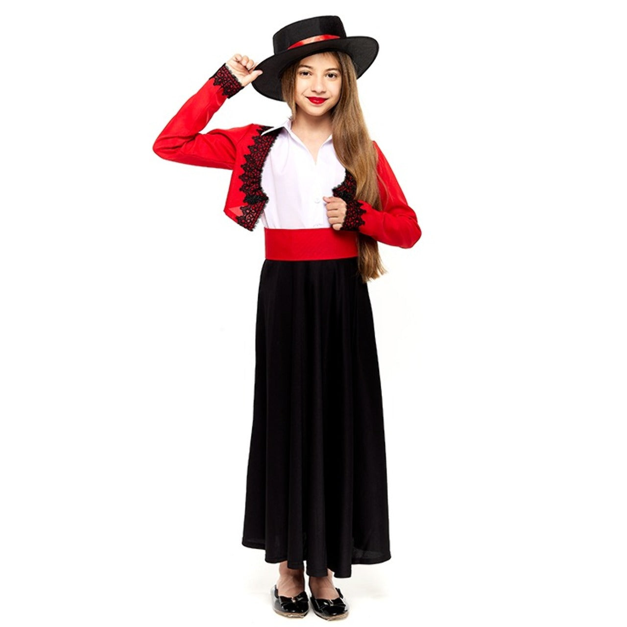 Disfraz de Cordobesa Carmen para niña
