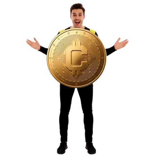 Disfraz de Criptomoneda para adulto