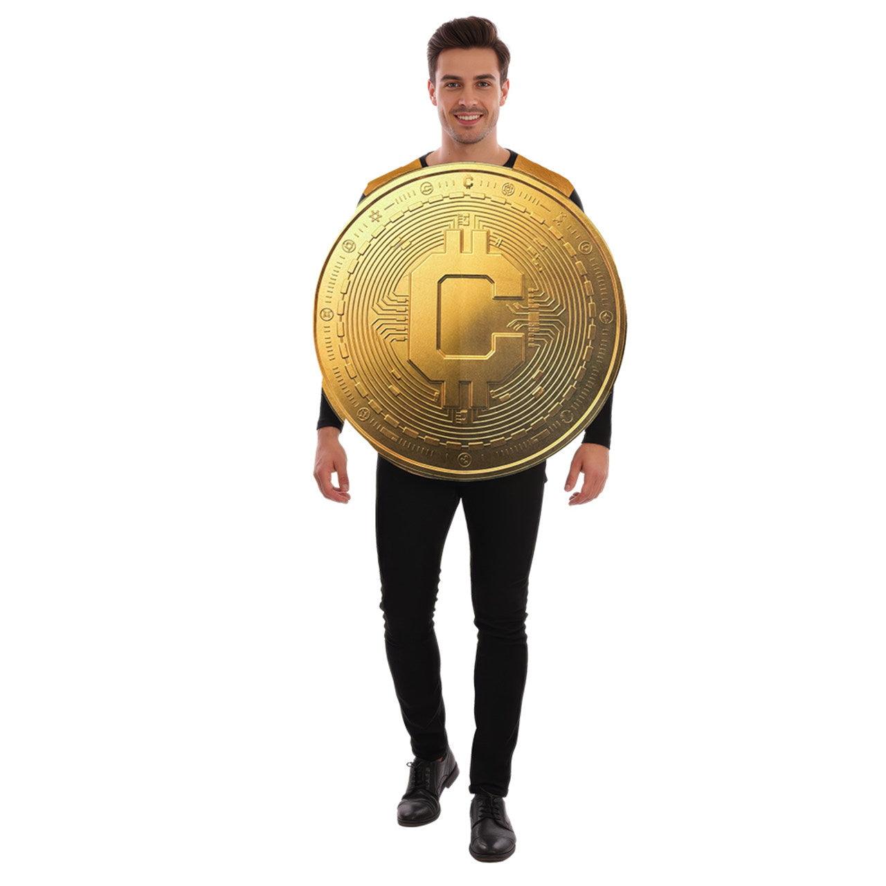 Disfraz de Criptomoneda para adulto