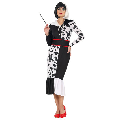 Disfraz de Cruella Lady para mujer