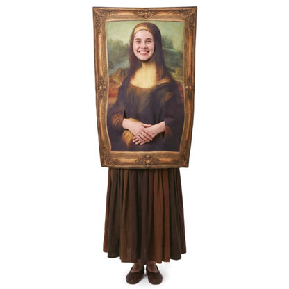 Disfraz de Cuadro Monalisa para adulto