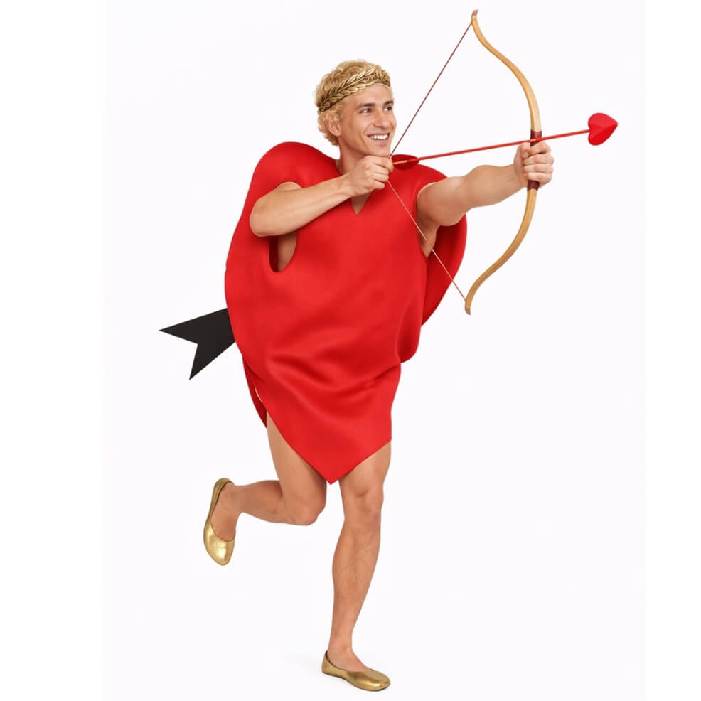 Disfraz de Cupido Rojo para hombre