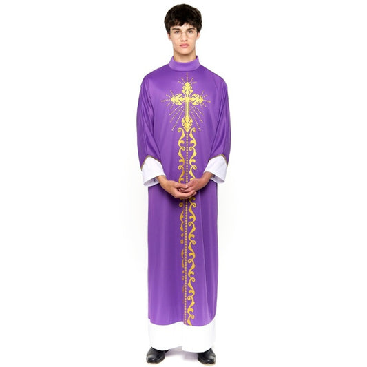 Disfraz de Cura Capellán para adulto