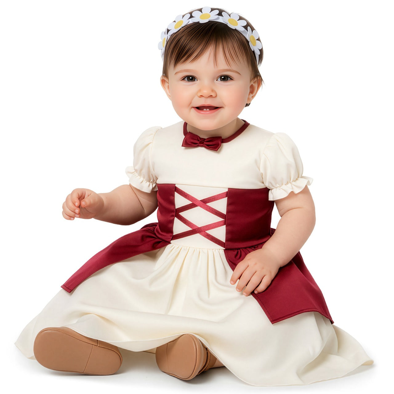 Disfraz de Dama Medieval Linda para bebé