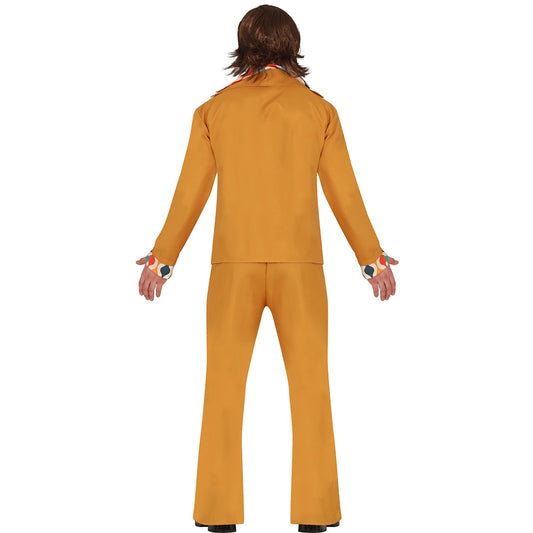 Disfraz de Años 70 Naranja para hombre