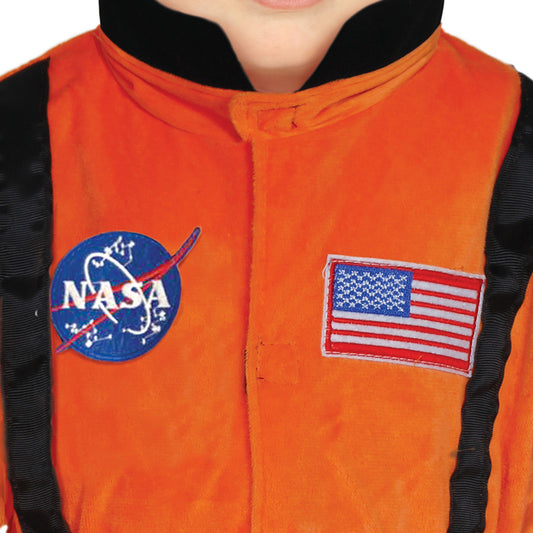 Disfraz de Astronauta Naranja para bebé