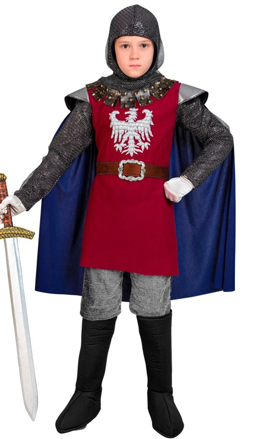 Disfraz de Caballero Medieval Felipe para niño