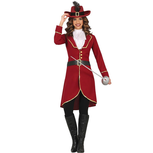 Disfraz de Capitana Corsaria para mujer