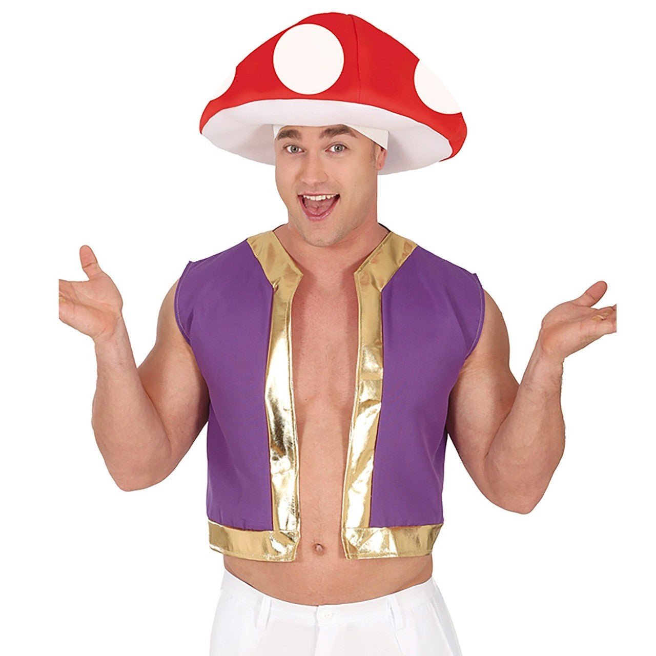 Disfraz de Champiñón Toad para adulto