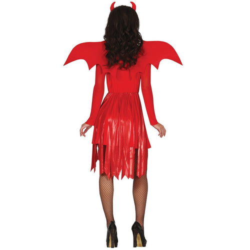 Disfraz de Demonia Roja Sexy talla grande para mujer
