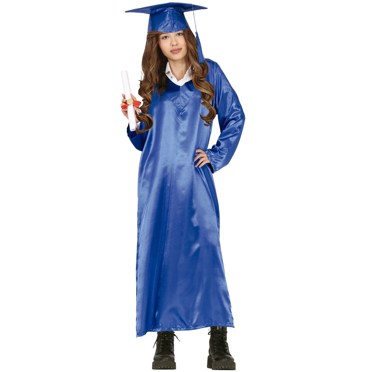 Disfraz de Graduado Azul para adolescente