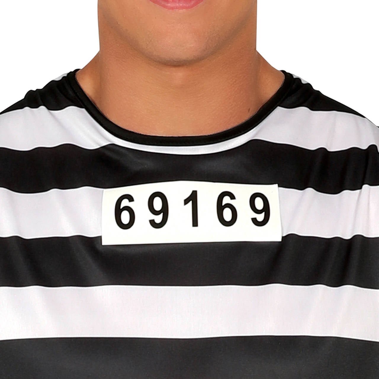 Disfraz de Preso Fugitivo para adulto