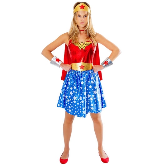 Disfraz de Wonder Woman™ Deluxe para mujer