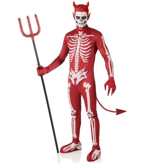 Disfraz de Diablo Esqueleto para adulto