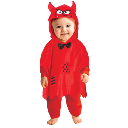 Disfraz de Diablo Poncho para bebé