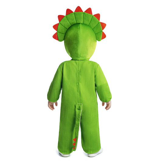 Disfraz de Dinosaurio Triceratops Verde bebé