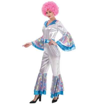 Disfraz de Disco Abba Deluxe para mujer