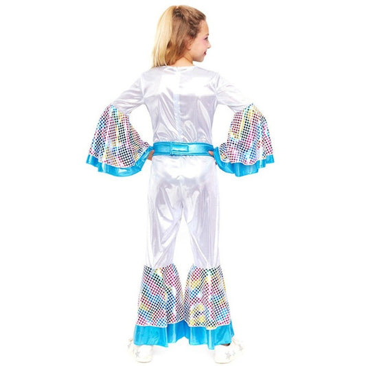 Disfraz de Disco Abba Deluxe para niña