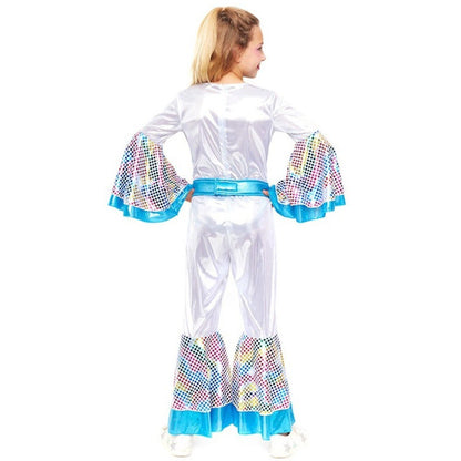 Disfraz de Disco Abba Deluxe para niña