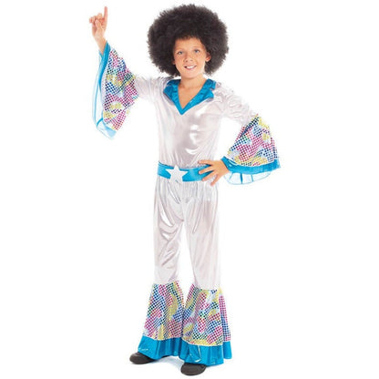 Disfraz de Disco Abba Deluxe para niño