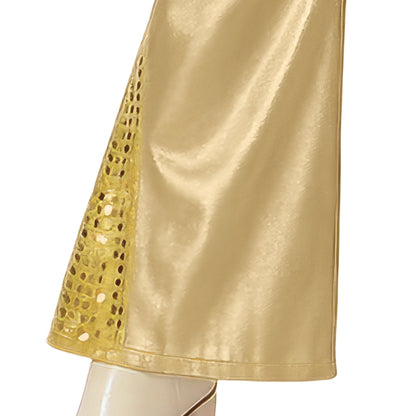 Disfraz de Disco Gold para mujer
