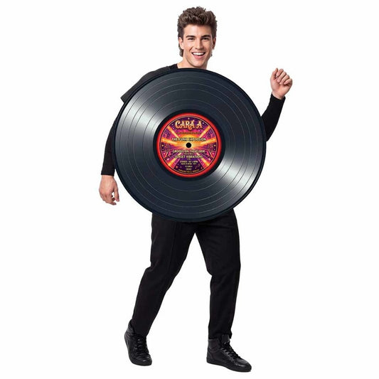Disfraz de Disco de Vinilo para adulto