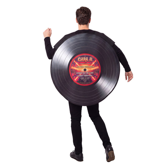 Disfraz de Disco de Vinilo para adulto
