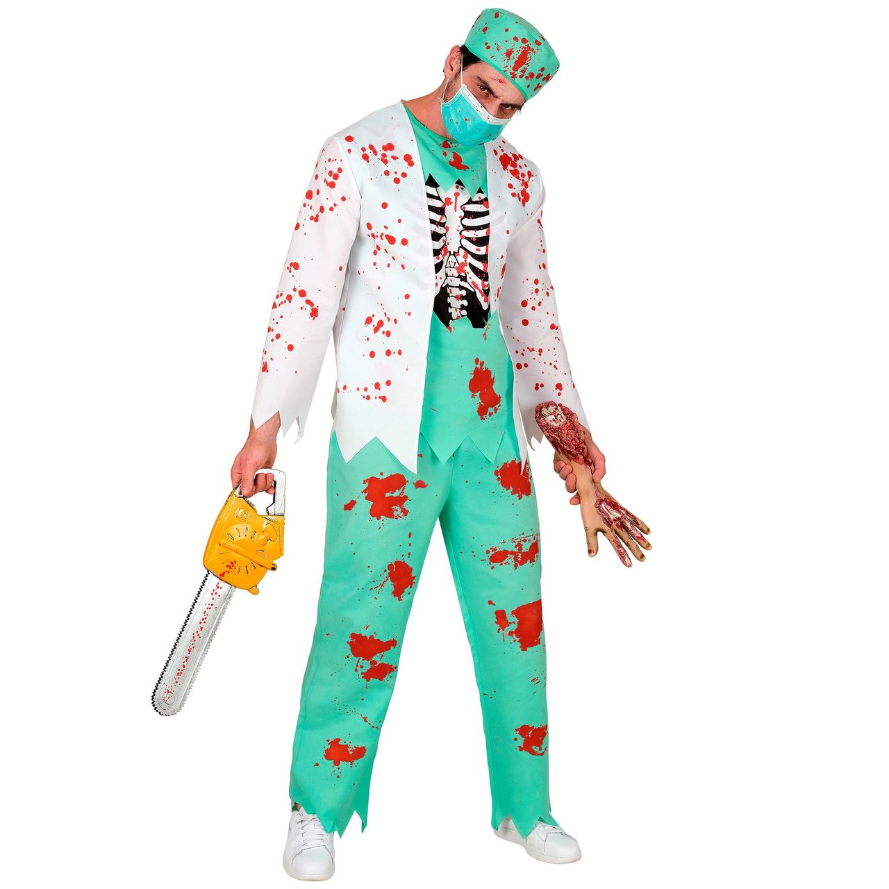 Disfraz de Doctor Zombie para hombre