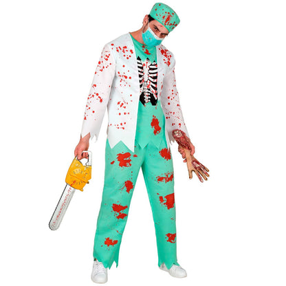 Disfraz de Doctor Zombie para hombre